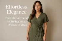 Effortless Elegance Styling Wrap Dresses in 2025